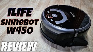 The Best Way To Keep Your Floors Sparkling Clean  The Ilife Shinebot W450 Mopping Robot [upl. by Eniron]