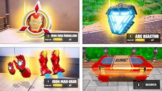 The IRON MAN Challenge In Fortnite [upl. by Dihaz]