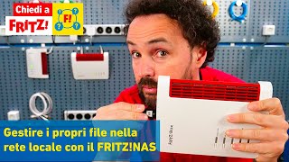 Gestire i propri file nella rete locale con il FRITZNAS  Chiedi a FRITZ 16 [upl. by Fisken]