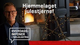 Hjemmelaget julestjerne med Halvor Bakke [upl. by Behl174]