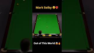 Mark Selby 🤯🔥😵 Unbelievable shot❤️‍🔥 snooker trending billiards markselby [upl. by Nihahs]