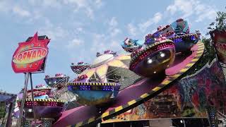 Tornado  van de Wiel Offride Video Mega Kermis Uden 2024 [upl. by Nawad735]