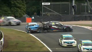 BTCC Crashes 2021 [upl. by Heman386]