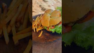 Crispy shrimp burger🍤🍔 I shrimp burger [upl. by Freud]