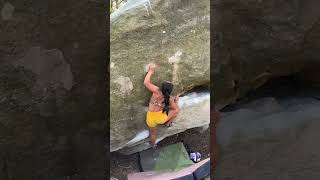 Tequila sunrise 6C  Fontainebleau FR climbing bouldering femaleclimbers [upl. by Brewster]