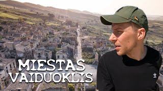 MIESTAS VAIDUOKLIS SICILIJOJE 🇮🇹 [upl. by Snilloc]