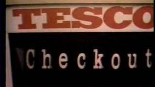 Old Tesco Advert from 1977  Checkout Groceries [upl. by Wallis]