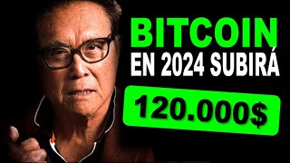 Bitcoin a 50000 y en 2024 subirá a 120000 dólares  ROBERT KIYOSAKI en Español [upl. by Rosenkranz380]