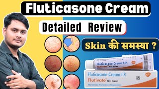 Fluticasone cream ip  Flutivate Skin Cream Uses in hindi  Fluticasone Cream Review [upl. by Lenzi]