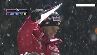 Piotr Żyła 134m amp Kamil Stoch 127m  PŚ Niżny Tagil Quali 301118 [upl. by Trisa332]