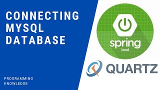 Spring Boot Quartz Scheduler Tutorial 3  Connecting MySQL Database and Creating Quartz Tables [upl. by Takashi]