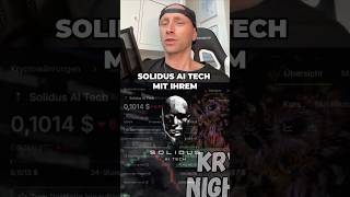 Solidus AITech💥80 JETZT NACHKAUFEN❓solidus solidusaitech crypto bitcoin kryptomoon krypto [upl. by Lynden]