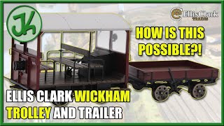 The Impossible Model Ellis Clark Wickham Trolley and Trailer  Unboxing and Review [upl. by Martz]