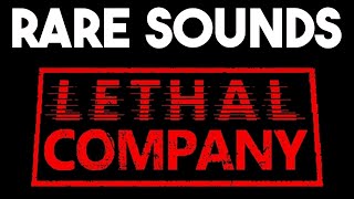 Super Rare Sounds From Lethal Company [upl. by Stahl608]