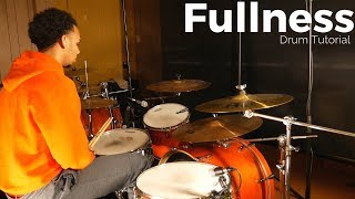 Fullness  Elevation Worship Drum Tutorial Rezound Tutorials [upl. by Aicatsan]