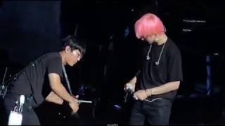 Taes Stage Accident amp Yoongis Quick Response [upl. by Alol]