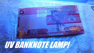 Testing The UV Banknote Checker [upl. by Fishback990]