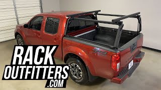 Nissan Frontier with Leitner FORGED ACS Truck Bed Rack [upl. by Abocaj]