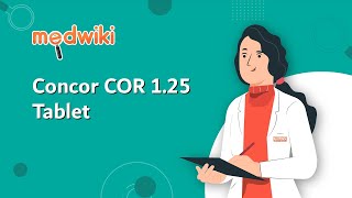 Concor COR 125 Tablet  Uses Work and How to take [upl. by Abie]