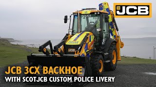 A JCB 3CX with Custom Police Livery [upl. by Lawson]