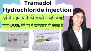 Tramadol Hydrochloride injection useTramadolinjectionsupridolinjectionuse [upl. by Yarehs739]