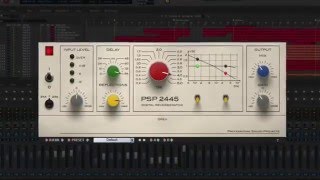 PSP 2445 a reverb processor plugin [upl. by Hamlen223]