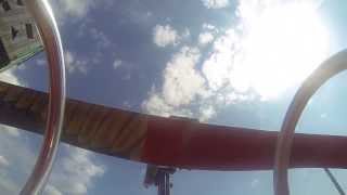 Funtime Black Mamba Prater Wien Vienna 2013 POV Onride [upl. by Westbrooke]