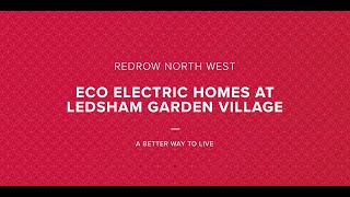 Eco Electric Homes at Ledsham Garden Village  Redrow North West [upl. by Ttessil]