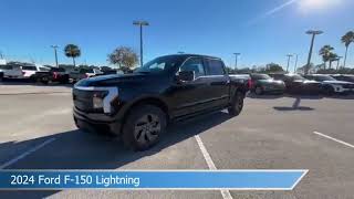 2024 Ford F150 Lightning RWG22658 [upl. by Tegan]