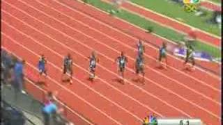 Nike Prefontaine Classic Mens 100 2008 [upl. by Erodoeht151]