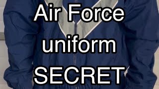 SECRET feature Air Force PT uniform airforce [upl. by Enautna]