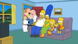 Family GuySimpsons Theme Mashup [upl. by Siramad]