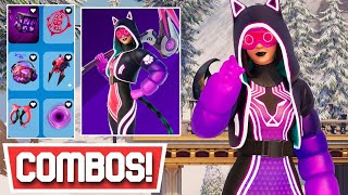 NEW BEST TRAILBLAZER LYNX SKIN COMBOS ASTRAL ACE STYLE  Fortnite [upl. by Nyleek]