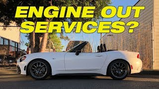 Twin Turbo Abarth 124 Swap and LS swapping a 350Z  Part 4 [upl. by Plume]