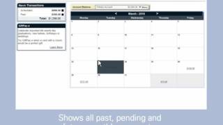 Online Bill Pay  Payment Calendar [upl. by Atsirak289]