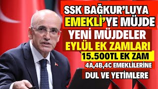 4A4B4C EMEKLİYE EK ZAM DUL YETİM EMEKLİ YENİ 15500TL MAAŞ EKİM EK ZAM TABLOSU MAAŞLARA EK ZAM VAR [upl. by Bonneau150]