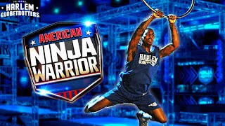 Globetrotter or American Ninja Warrior  Harlem Globetrotters [upl. by Alekehs]