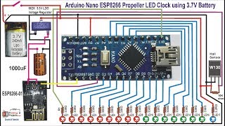 How to Power Arduino Nano ESP8266 with 37V Battery [upl. by Eelarbed]