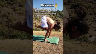 Bakasana  Crane pose for Beginners 🧘Relief stress amp Anxiety increase focus advance bakasana [upl. by Otrebla147]