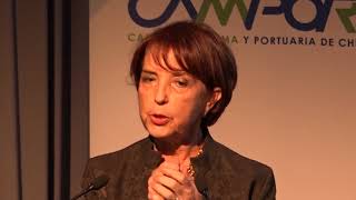 Exposición de Ministra de Transportes Gloria Hutt en Seminario Camport 2018 [upl. by Etra]