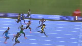 Noah Lyles beaten by Oblique Seville in 100m Semifinal  Paris Olympics 2024 [upl. by Akirahs]