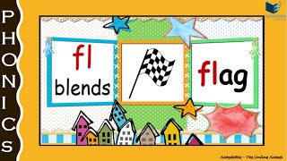 Fl BlendsBeginning Consonant Blends Fl Word listLearn to Read Fl Words [upl. by Ecydnak]