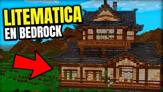 LITEMATICA para Minecraft Bedrock 121 📐✨ Construye Estructuras con Precisión [upl. by Gona]