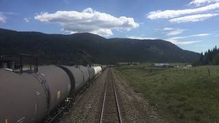 Westbound California Zephyr entering Moffat Tunnel [upl. by Pylle]