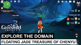 Explore the Domain  Floating Jade Treasure of Chenyu  Genshin Impact [upl. by Towland]