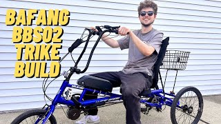 Super Easy Bafang BBS02 Full Trike Build [upl. by Alwin]