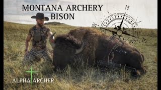 The American Dream  A Montana Bison Archery Hunt [upl. by Jonina]