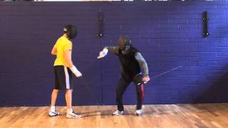 Fencing lesson with Adam Blight amp Husayn Rosowsky  4  Sept 2011 [upl. by Eiuol263]