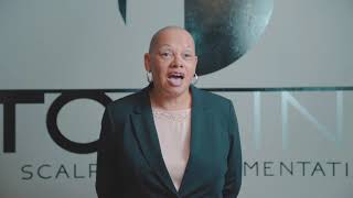 Topline Scalp Micropigmentation  Mrs Parkers Testimonial Female SMP Client [upl. by Ninetta]