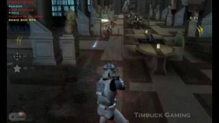 Star Wars Battlefront 2 Knightfall Attack the Jedi Temple [upl. by Feliza367]